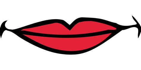 Lips Mouth Smiling · Free vector graphic on Pixabay