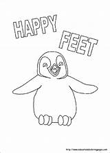 Eric Happy Feet Coloring Pages sketch template