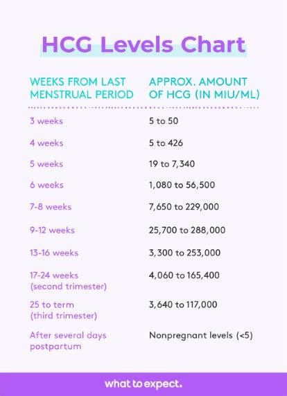 Free HCG Levels After Miscarriage Chart Download In PDF, 42% OFF