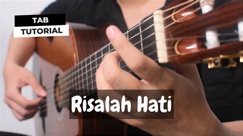 Risalah Hati (Dewa 19) - Fingerstyle Guitar Lesson + Tab - YouTube