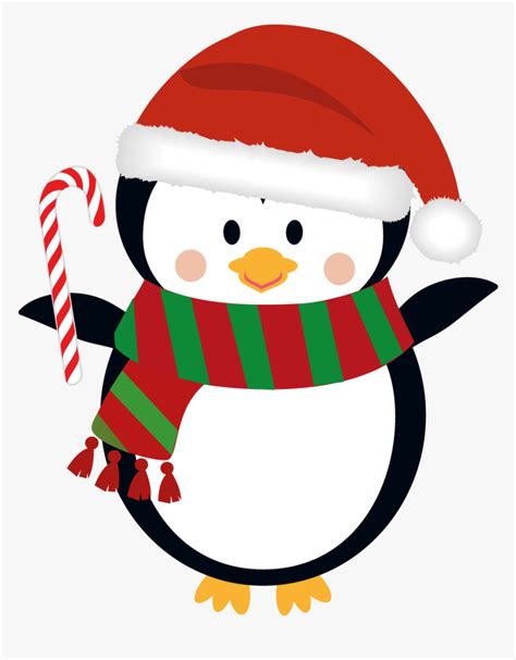 Dragoart Christmas Penguin Clipart
