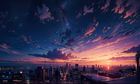 2000x1200 Resolution Anime City 4K Top View 2000x1200 Resolution ...