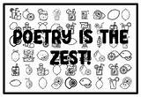 Poem Graphic Coloring Pages Printable sketch template