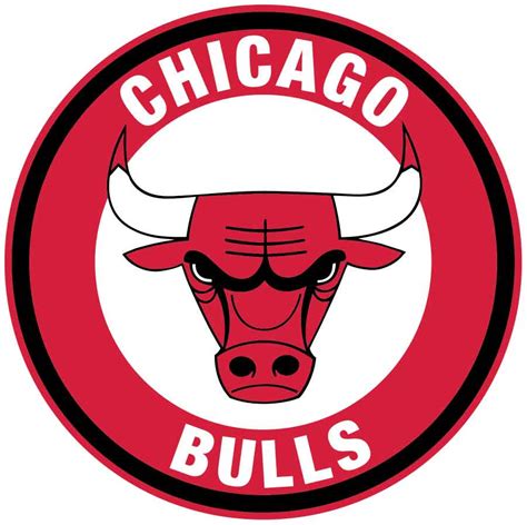 Chicago Bulls Circle Logo Vinyl Decal / Sticker 5 sizes!! | Sportz For Less