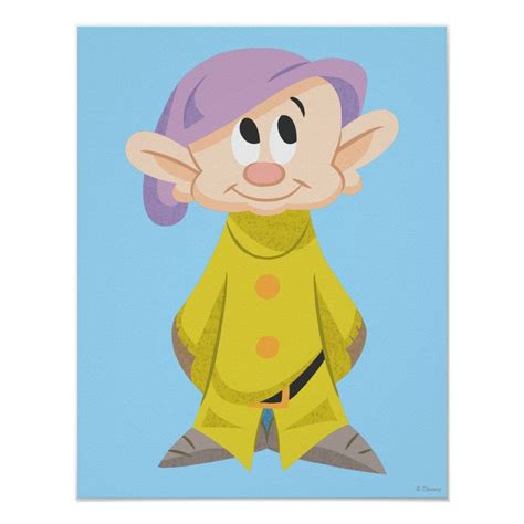 Dopey 5 poster | Zazzle | Cute disney drawings, Disney drawings, Disney ...