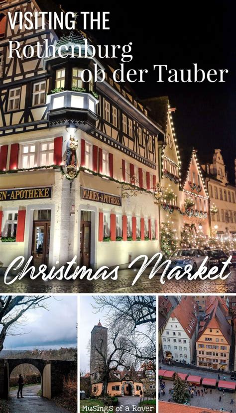 Visiting the Rothenburg Christmas Market in Germany