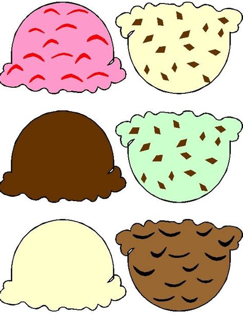 Printable Cut Out Ice Cream Cone Template
