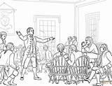 Dibujo De Primer Congreso Continental Para Colorear  Dibujos sketch template