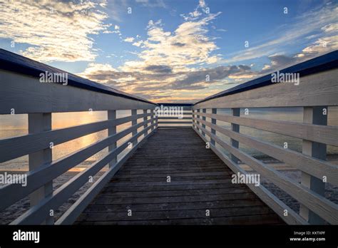 Golden hour of sunset at Clam Pass Beach in Naples, Florida, USA Stock Photo - Alamy