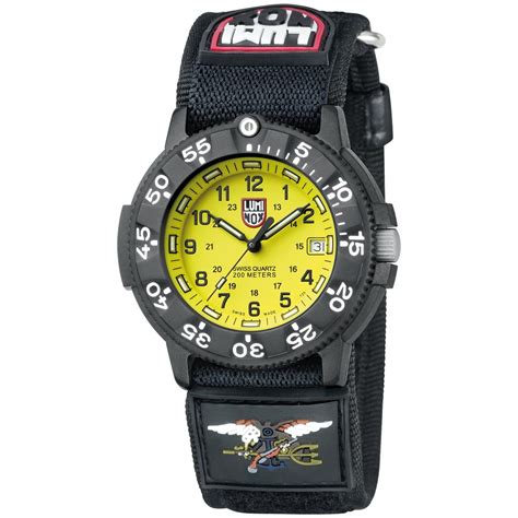 Men's Luminox® Navy SEAL Dive Series 2 Watch with Nylon Strap - 188961 ...