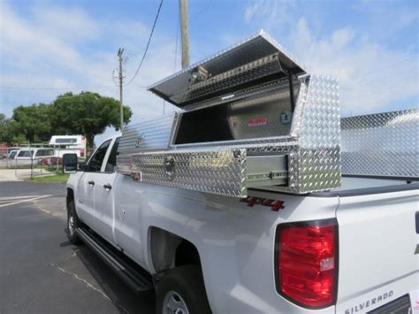 Commercial Silverado Pack Rat and Tool Boxes - TopperKING : TopperKING ...