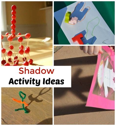 Shadow Experiments and Activities for Kids | Shadow activities, Science activities for kids ...