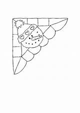 Corner Borders Coloring Page Pages sketch template