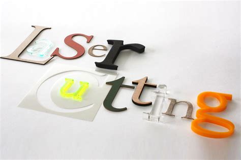 Laser cut letters | Large letters | CNC cuting | Artisan Model Makers