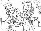 Lilo And Stitch Hula Coloring Pages – ColoringMecom sketch template