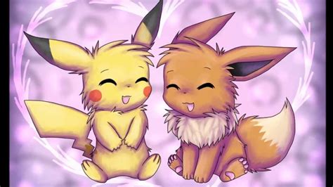 Valentine's tribute: Pikachu x Eevee ♡ - YouTube