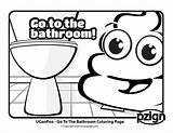 Toilet Coloring Pages sketch template