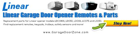 Linear Openers Parts List - Garage Door Zone Support Manuals