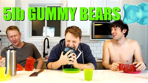 The 5lb Gummy Bear Challenge Redux - YouTube