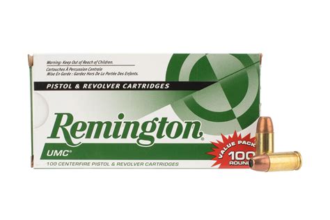 Remington UMC 9mm 115gr Jacketed Hollow Point Ammo - Box of 100 23753