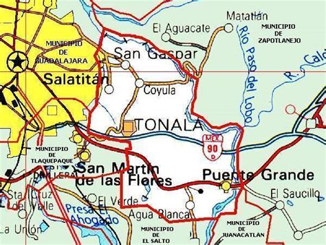 Tonala Jalisco Mapa