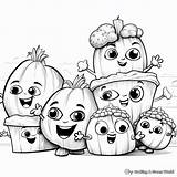 Food Groups Coloring Page sketch template