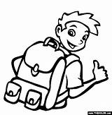 School Online Coloring Pages sketch template