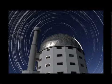 Sutherland Observatory telescopes in action at night - YouTube