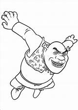 Printable Shrek Coloring Pages sketch template