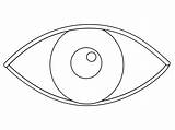 Eye coloring Page  ColouringPages sketch template