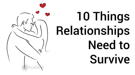 10 Things Relationships Need to Survive - School Of Life