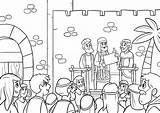 Ezra Jerusalem Nehemiah Rebuilding Israelites Rebuilds Rebuild  sketch template