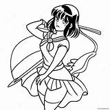 Sailor Saturn Coloring Page 47233 37336 sketch template