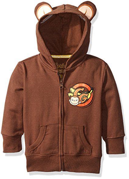 Curious George Little Boys' Toddler Hoodie with Ears | Toddler hoodie, Toddler sweatshirt, Hoodies