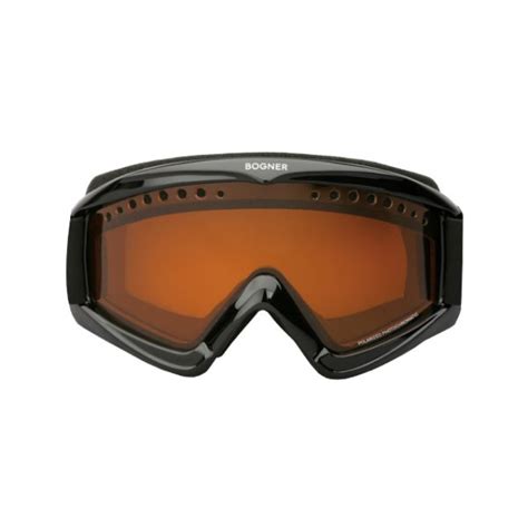 Bogner Snow Goggles Polarized Black | Polarized Ski Goggles