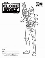 Star Wars Clone Trooper Coloring Pages sketch template