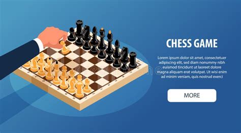 Chess Banner Design. Vector Illustration Stock Vector - Illustration of geometric, graphic ...