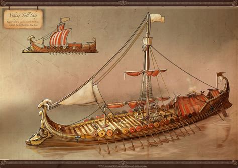 ArtStation - The Viking Ship, Dhruv Chakkamadam Fantasy Castle ...