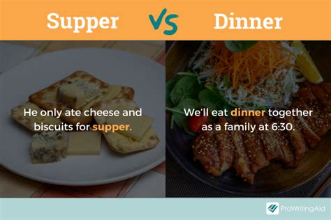 Supper vs Dinner: What's the Difference?