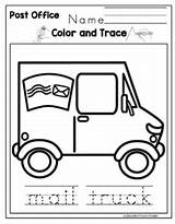 Post Office Coloring Pages sketch template