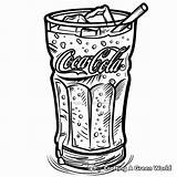 Soda Coloring Pages  Free & Printable sketch template