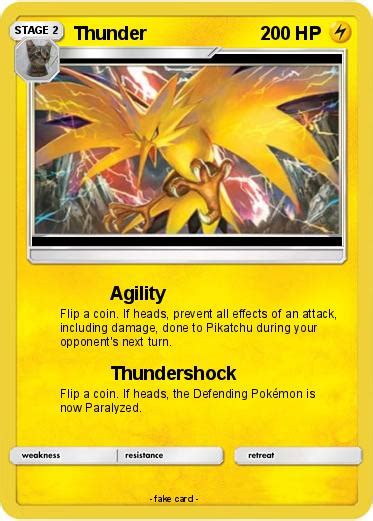 Pokémon Thunder 2029 2029 - Agility - My Pokemon Card