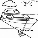 Boat Coloring Pages  Free Printable For Kids sketch template