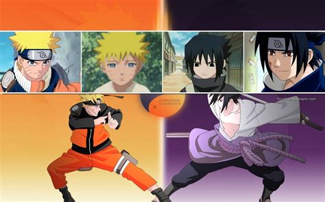 Naruto Uzumaki vs Sasuke Uchiha Wallpaper by weissdrum on DeviantArt