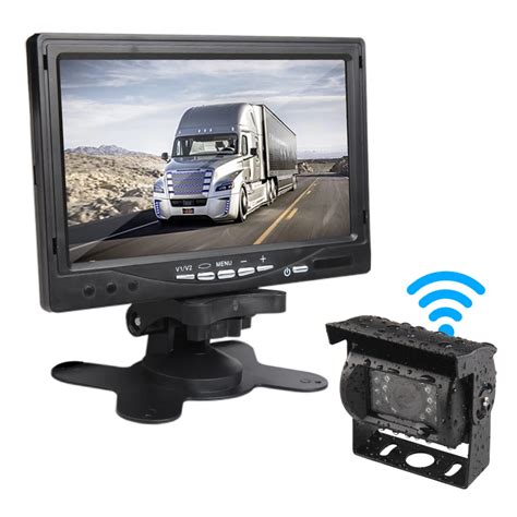 Aliexpress.com : Buy Wireless Truck Vehicle Backup Camera & 7 inch HD Monitor Night Vision ...