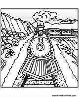 Real Bnsf Train Pages Coloring sketch template