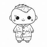 Pajama Coloring Pages sketch template