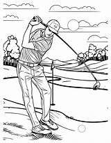 Golf Coloring Pages Fun Designs For Kids And Adults sketch template