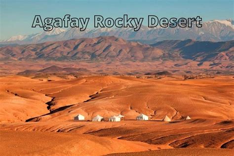Best Agafay Desert Day Trip - agafay rocky desert