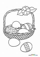 Easter baskets  Coloring Pages For Kids Free And Easy Print Or Download sketch template